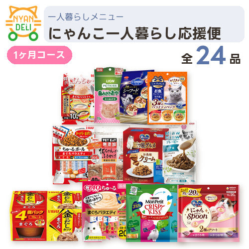 にゃんこ一人暮らし応援便 商品セット内容